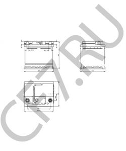 000915105DC Стартерная аккумуляторная батарея SKODA в городе Екатеринбург