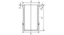 RENAULT TRUCKS Гильза цилиндра