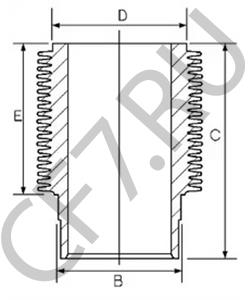 4231519 Гильза цилиндра DEUTZ в городе Екатеринбург