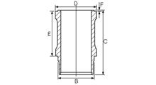 FIAT Гильза цилиндра