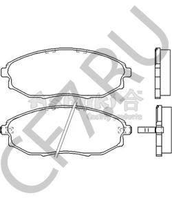 SP 669 PR Комплект тормозных колодок, дисковый тормоз ROVER/TRIUMPH/AUSTIN в городе Екатеринбург