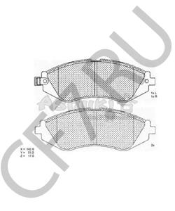 SP 310 PR Комплект тормозных колодок, дисковый тормоз ROVER/TRIUMPH/AUSTIN в городе Екатеринбург