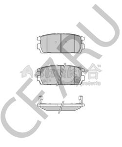 SP 636 PR Комплект тормозных колодок, дисковый тормоз ROVER/TRIUMPH/AUSTIN в городе Екатеринбург