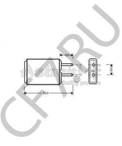 GA5R61A10 Теплообменник, отопление салона AUWÄRTER в городе Екатеринбург