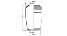 BREDAMENARINIBUS Кожух пневматической рессоры