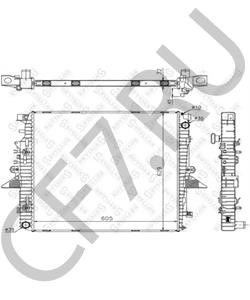 LR021777 Радиатор, охлаждение двигателя RANGER в городе Екатеринбург