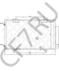 8845005010 Конденсатор, кондиционер LEXUS в городе Екатеринбург