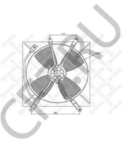 1671264170 Вентилятор, охлаждение двигателя LEXUS в городе Екатеринбург