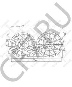 163610D070 Вентилятор, охлаждение двигателя LEXUS в городе Екатеринбург