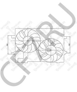 C2S27035 Вентилятор, охлаждение двигателя JAGUAR в городе Екатеринбург