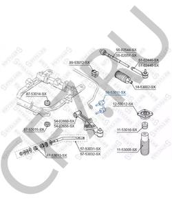 QP509-21050 Тяга / стойка, стабилизатор INTERNATIONAL в городе Екатеринбург