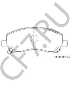 MZ690568 Колодки тормозные MITSUBISHI в городе Екатеринбург