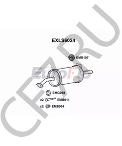 1743020101 Глушитель выхлопных газов конечный LEXUS в городе Екатеринбург