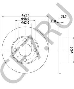 RF16500253 Тормозной диск VW в городе Екатеринбург