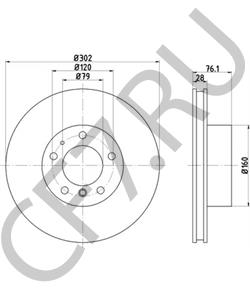 34116756090 Тормозной диск BMW в городе Екатеринбург