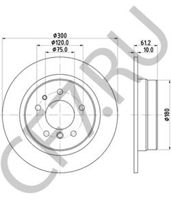 34211162305 Тормозной диск BMW в городе Екатеринбург