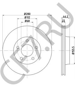 437615301A Тормозной диск AUDI в городе Екатеринбург