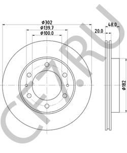 4351269015 Тормозной диск TOYOTA в городе Екатеринбург