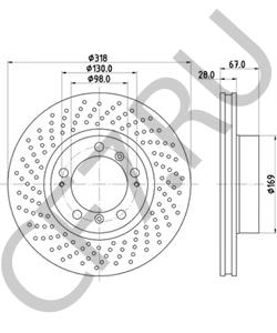 99635140600 Тормозной диск PORSCHE в городе Екатеринбург