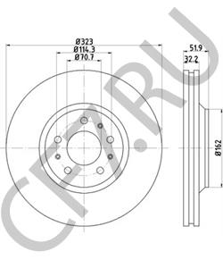 89047762 Тормозной диск CADILLAC в городе Екатеринбург