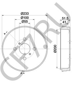 424310D010 Тормозной барабан TOYOTA в городе Екатеринбург