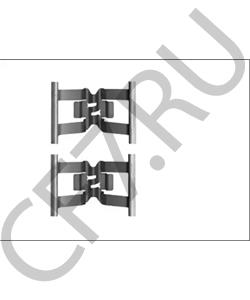 7PP615269 Комплектующие, колодки дискового тормоза VW в городе Екатеринбург