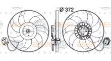 OPEL Вентилятор, охлаждение двигателя