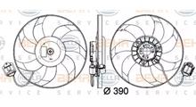 OPEL Вентилятор, охлаждение двигателя