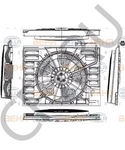 6 921 379 Вентилятор, охлаждение двигателя BMW в городе Екатеринбург