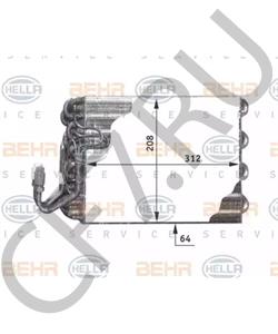 A 000 830 56 58 Испаритель, кондиционер MERCEDES-BENZ в городе Екатеринбург