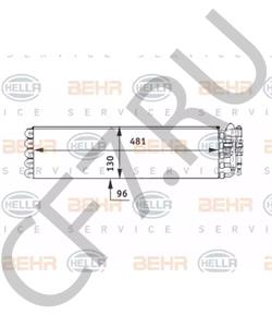 A 000 830 46 58 Испаритель, кондиционер MERCEDES-BENZ в городе Екатеринбург