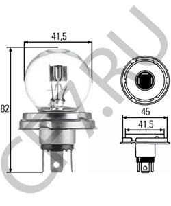 19-74133-9 Лампа накаливания, фара дальнего света HAKO в городе Екатеринбург