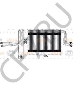 64 11 9 290 888 Испаритель, кондиционер BMW (BRILLIANCE) в городе Екатеринбург