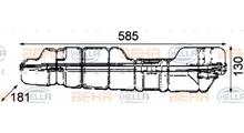 MERCEDES-BENZ Компенсационный бак, охлаждающая жидкость
