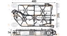 MERCEDES-BENZ Компенсационный бак, охлаждающая жидкость