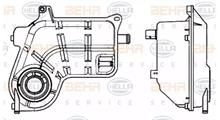 AUDI Компенсационный бак, охлаждающая жидкость