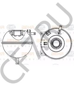 701 121 407 B Компенсационный бак, охлаждающая жидкость VW в городе Екатеринбург