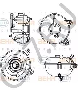 5Q0121407G Компенсационный бак, охлаждающая жидкость AUDI в городе Екатеринбург
