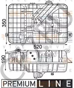 A 960 501 41 03 Компенсационный бак, охлаждающая жидкость MERCEDES-BENZ в городе Екатеринбург