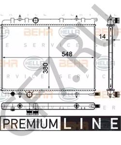 9647420880 Радиатор, охлаждение двигателя PEUGEOT (DF-PSA) в городе Екатеринбург