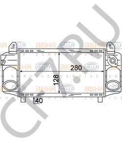 8Z0 145 804 Интеркулер AUDI в городе Екатеринбург