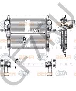 5042 89364 Интеркулер IVECO в городе Екатеринбург