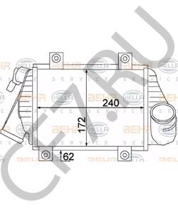 701 145 805 C Интеркулер VW в городе Екатеринбург