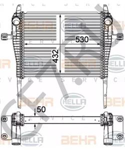 5042 89366 Интеркулер IVECO в городе Екатеринбург