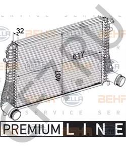 1K0 145 803 CC Интеркулер AUDI в городе Екатеринбург