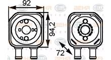 VW (SVW) масляный радиатор, двигательное масло