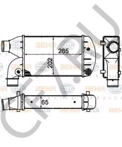 762 6441 4 Интеркулер ALFA ROMEO в городе Екатеринбург