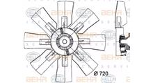 DAF Вентилятор, охлаждение двигателя