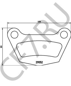04722123 FENDT Комплект тормозных колодок, дисковый тормоз в городе Екатеринбург