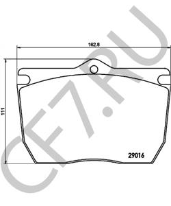 5004032 MENARINI Комплект тормозных колодок, дисковый тормоз в городе Екатеринбург